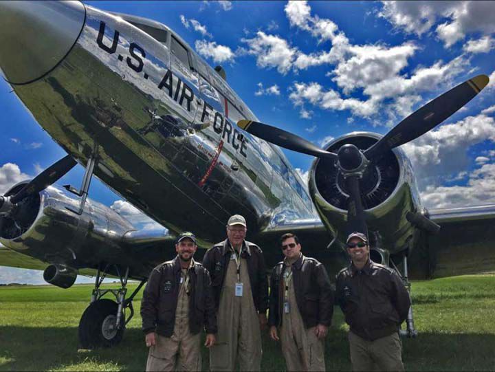 Three LeTourneau alums participate in D-Day flyover of Normandy